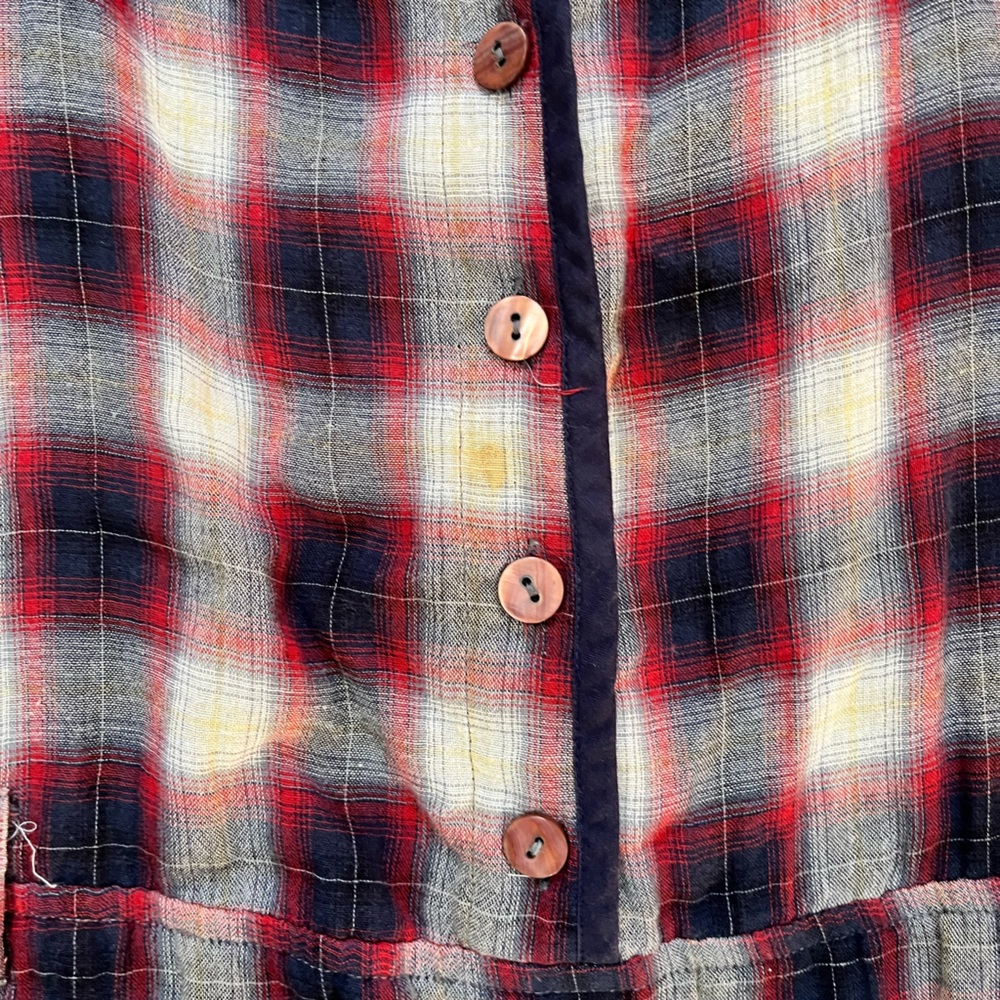 Vintage plaid dress - Picture 3 of 4